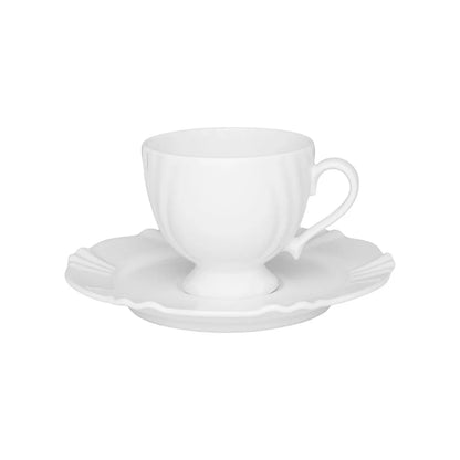 Jogo de Café 14 Peças Soleil White